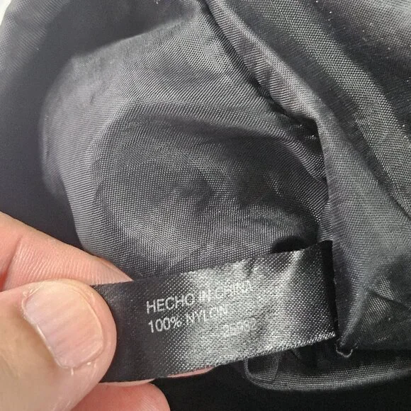 Kenneth Cole Reaction Black Quilted Nylon Tote Bag - Picture 8 of 11